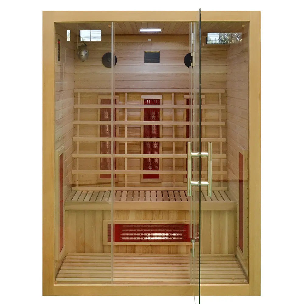 Infrarotkabine ZANIER VISIO III Keramik Display schwarz